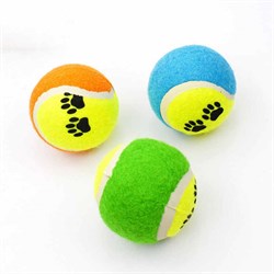 Игрушка для собак Мяч теннисный NUNBELL, 6,5 см - фото 11875