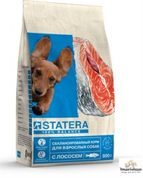 Сухой корм для собак STATERA для взрослых с Лососем и рисом 3 кг - фото 14399