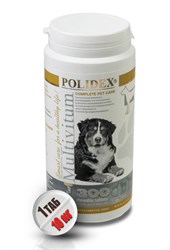 Витамины для собак POLIDEX Мультивитус плюс 150 табл - фото 14574