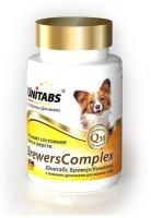 Витамины для собак UNITABS BreversComplex для мелких пород для кожи и шерсти 100 табл - фото 14585