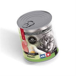 Влажный корм для кошек Secret Premium RENAL при почечной недостаточности, 240г - фото 15990