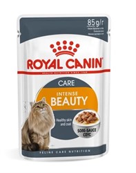 Влажный корм для кошек ROYAL CANIN Intense Beauty для красоты шерсти и здоровья кожи в соусе 85г - фото 17860