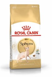 Сухой корм для кошек ROYAL CANIN Sphynx для взрослых кошек породы сфинкс 400г - фото 17883