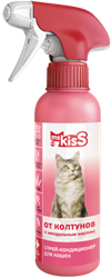 Мисс Кисс Спрей -кондиционер от колтунов с миндальным молочком  для кошек 200мл - фото 6963