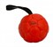Мяч для собак кожаный средний, 10 см красный/жёлтый Gappay - фото 11668