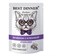 Влажный корм для кошек BEST DINNER Мусс сливочный для стерилизованных Ягненок/Клюква 85г - фото 17128