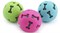 Игрушка для собак NUNBELL Мяч - пищалка двойной с косточками 7,5см - фото 17276