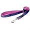 Поводок для собак Rogz BEACH BUM 20мм*140см, джинсовый с розовым - фото 5580