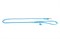 Поводок для собак круглый CoLLaR Glamour  ширина 6 мм, длина 122 см синий - фото 6128