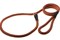 Поводок-удавка для собак с кольцом 10ммх170см, коричневый Пет Люкс - фото 6870
